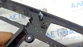 BMW X2 F39 18-22 center console trim, black gloss, scratches, glue, broken mount, broken mount