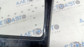 BMW X2 F39 18-22 center console trim, black gloss, scratches, glue, broken mount, broken mount
