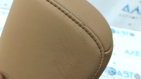 Headrest 2nd row right Lexus ES 19-22 light brown leather, scratches