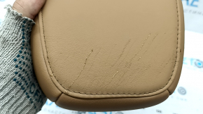 Headrest 2nd row right Lexus ES 19-22 light brown leather, scratches