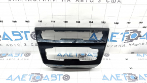Front panel center trim BMW X2 F39 18-23 black gloss, scratches