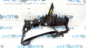 The instrument panel cover for the Lexus ES 19-21 is brown, without a deflector and steering column frame