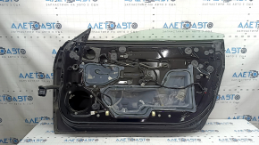 Front right door assembly Ford Mustang mk6 15-23 keyless, black G1, dent