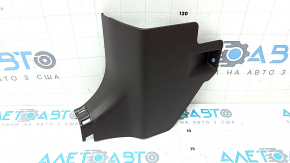 Front pillar trim lower left Lexus ES 19-22 brown, worn