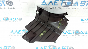 Front pillar trim lower left Lexus ES 19-22 brown, worn