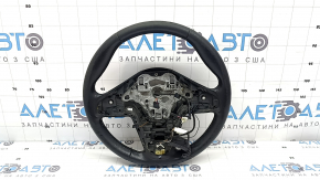 Bare steering wheel BMW X2 F39 18-23 black leather with heating, worn, ready for dry cleaning