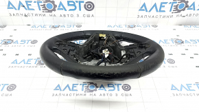 Bare steering wheel BMW X2 F39 18-23 black leather with heating, worn, ready for dry cleaning