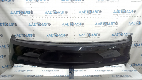 Rear bumper bare Ford Mustang mk6 15-22 without parking sensors, black, scratches, chips