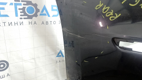 Rear bumper bare Ford Mustang mk6 15-22 without parking sensors, black, scratches, chips