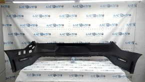 Rear bumper bare Ford Mustang mk6 15-22 without parking sensors, black, scratches, chips