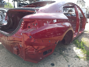 Quarter wing rear right Lexus ES 19-26 under BSM, on the body, red