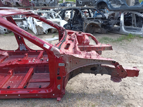 Front right quarter panel of Lexus ES 19-26 on the body, red