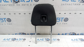 Front left headrest Ford Mustang mk6 15-23 fabric, black, white stitching, with hook