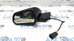 Left side mirror assembly Ford Mustang mk6 15-23 3 pins, black