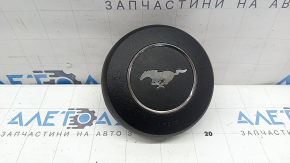 Airbag in the steering wheel, driver's side, Ford Mustang mk6 18-23, black
