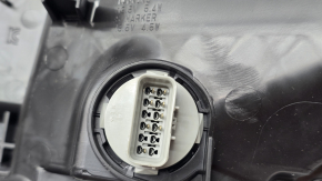 Front right headlight assembly Honda CRV 23-26 LED with black glossy molding, scratches on the molding