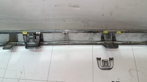 Rear bumper central molding Mercedes W213 E 17-23 chrome, AMG pkg, broken fasteners