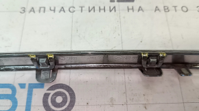Rear bumper central molding Mercedes W213 E 17-23 chrome, AMG pkg, broken fasteners