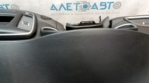 Torpedo front panel without AIRBAG Chrysler 200 15-17 black, scratches, dents