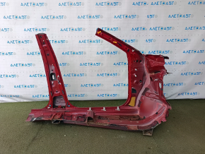 Front left quarter Lexus NX200t NX300 NX300h 15-21 red, sawn off, with central pillar, without side member, butt