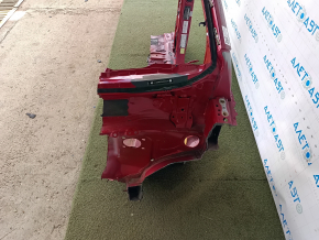 Front left quarter Lexus NX200t NX300 NX300h 15-21 red, sawn off, with central pillar, without side member, butt