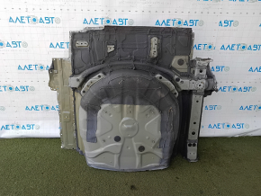 The trunk trough of Toyota Camry v70 18-24 hybrid, drilled out