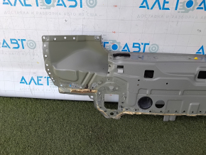 Rear panel Mercedes GLC 16-22 set 3 parts, drilled, silver