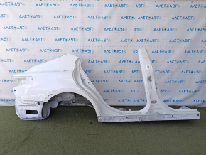 Quarter wing rear right Toyota Camry v70 18-24 without BSM, sawed off, with central pillar, white, dented