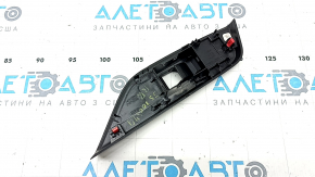 Rear right window lift control trim for Lexus ES 19-21, black