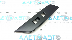 Front right window lift control trim for Lexus ES 19-21, black