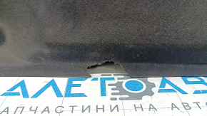 The hood insulation of the Lexus ES 19-26 is torn, worn, and a fragment is missing