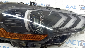 Front right headlight assembly Ford Mustang mk6 18-23 LED, polished, scratches