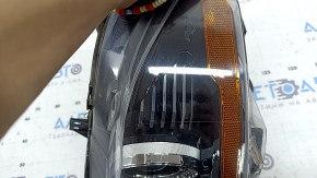 Front left headlight assembly Ford Mustang mk6 18-23 LED, for polishing