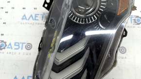 Front left headlight assembly Ford Mustang mk6 18-23 LED, for polishing