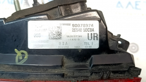 The inner light of the trunk lid, right Infiniti QX30 17-19, the mount on the trim is broken