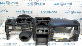 Torpedo front panel without AIRBAG Mitsubishi Outlander Sport ASX 14-15 black, scratches, without panel trim