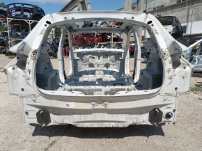 Rear panel BMW X2 F39 18-23 2 parts, on the body, white