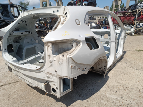 Quarter wing rear right BMW X2 F39 18-23, on the body, white, butt