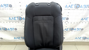 Driver's seat Ford Mustang mk6 18-23 without AIRBAG, mechanical, coupe, black, fabric, dry cleanable, worn