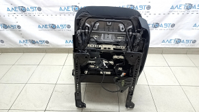 Driver's seat Ford Mustang mk6 18-23 without AIRBAG, mechanical, coupe, black, fabric, dry cleanable, worn