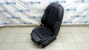 Driver's seat BMW X1 F48 16-22 with airbag, electric, heated, with memory, black leather Sensatec, Sport, cracked leather