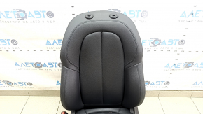 Driver's seat BMW X1 F48 16-22 with airbag, electric, heated, with memory, black leather Sensatec, Sport, cracked leather