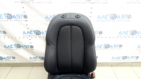 Passenger seat BMW X1 F48 16-22 with airbag, electric, heated, black leather Sensatec, Sport,