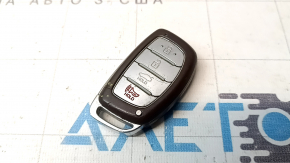 Hyundai Sonata 15-17 smart key, 4 buttons, cracked, chipped