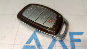 Hyundai Sonata 15-17 smart key, 4 buttons, brown, cracked, chips