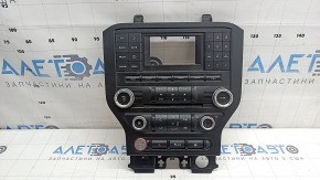 Ford Mustang mk6 18-23 climate and monitor control panel for a small monitor