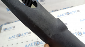 Upper right front pillar trim for Ford Mustang mk6 15-23 coupe, black, under the tweeter, scratches, broken mount