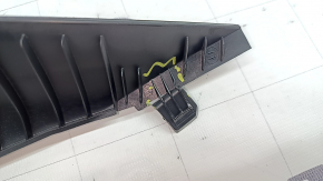 Upper right front pillar trim for Ford Mustang mk6 15-23 coupe, black, under the tweeter, scratches, broken mount