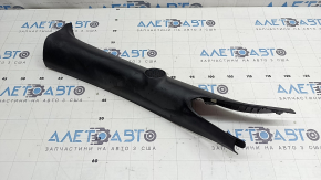 Upper left front pillar trim for Ford Mustang mk6 15-23 coupe, black, under the tweeter, scratches