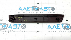 Lexus ES 19-22 rear left outer door sill trim, brown
